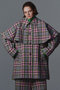 Color Check 2Way Cape Coat/カラーチェック2WAYケープコート メゾンスペシャル/MAISON SPECIAL