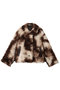 Animal Pattern Faux Fur Coat/アニマルパターンフェイクファーコート メゾンスペシャル/MAISON SPECIAL MLT1(マルチカラー)