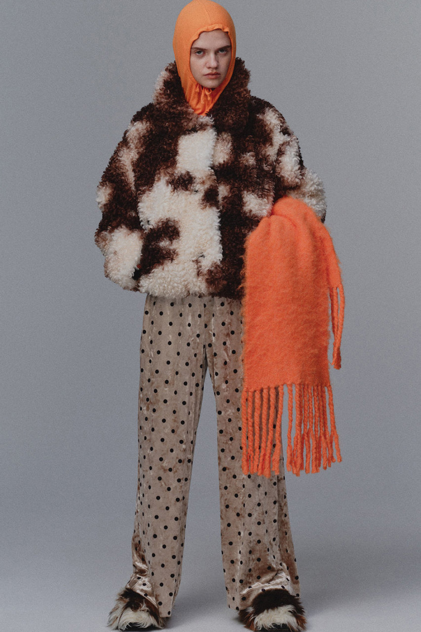 MAISON SPECIAL(メゾンスペシャル)｜Animal Pattern Faux Fur Coat