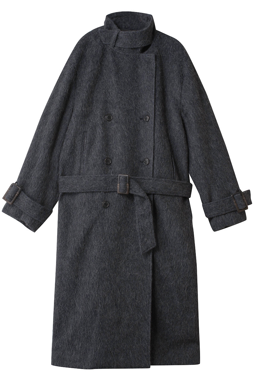 MAISON SPECIAL(メゾンスペシャル)｜Ribbon Collar Shaggy Long Coat