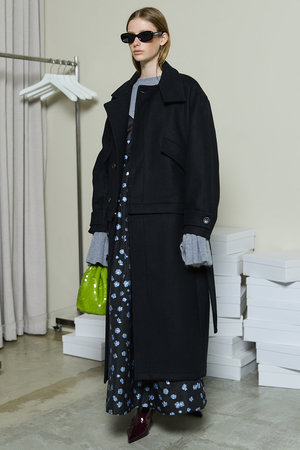 メゾンスペシャル/MAISON SPECIALの2way Stand Collar Coat/2WAYスタンドカラーコート(110900/110903)