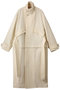 2way Stand Collar Coat/2WAYスタンドカラーコート メゾンスペシャル/MAISON SPECIAL WHT(ホワイト)