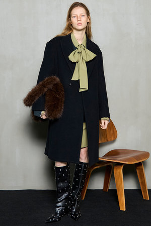 メゾンスペシャル/MAISON SPECIALのPile Melton Chester Coat/パイルメルトンチェスターコート(110900/110903)
