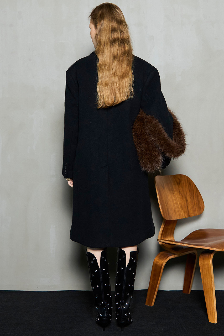 MAISON SPECIAL(メゾンスペシャル)｜Pile Melton Chester Coat/パイル