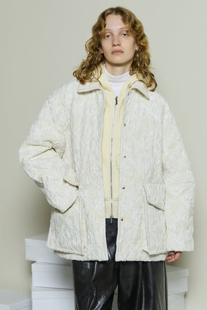 メゾンスペシャル/MAISON SPECIALのMulti Fabric Mole Quilted Blouson/マルチファブリックモールキルティングブルゾン(110800/110802)