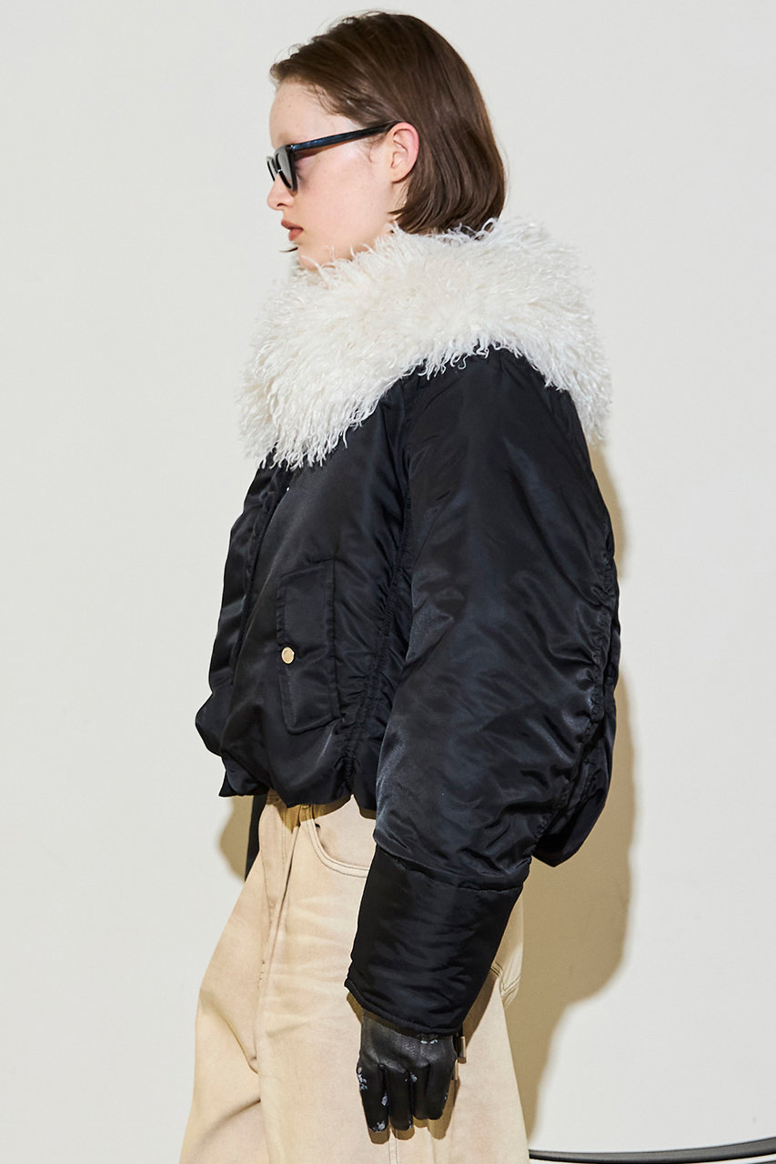 MAISON SPECIAL(メゾンスペシャル)｜Fur Collar Padded Blouson/中綿