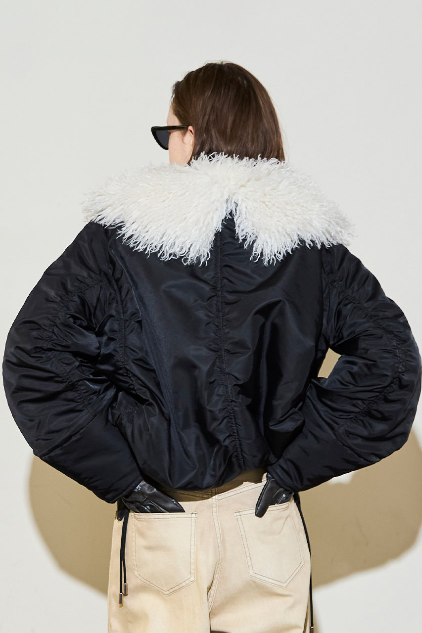 MAISON SPECIAL(メゾンスペシャル)｜Fur Collar Padded Blouson/中綿