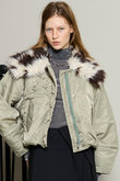 Fur Collar Padded Blouson/中綿ブルゾン