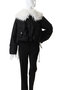 Fur Collar Padded Blouson/中綿ブルゾン メゾンスペシャル/MAISON SPECIAL
