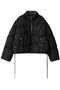 Wave Shirring Tulle Puffer Jacket/ウェーブシャーリングチュールパッファージャケット メゾンスペシャル/MAISON SPECIAL BLK(ブラック)