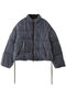 Wave Shirring Tulle Puffer Jacket/ウェーブシャーリングチュールパッファージャケット メゾンスペシャル/MAISON SPECIAL BRN(ブラウン)