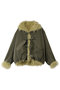 Reversible Fur Blouson/リバーシブルファーブルゾン メゾンスペシャル/MAISON SPECIAL KHK(カーキ)