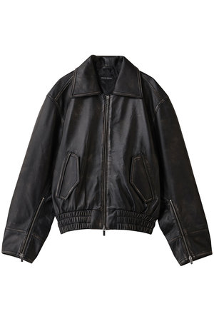 メゾンスペシャル/MAISON SPECIALのReal Leather Zip Blouson/リアルレザージップブルゾン(110800/110802)