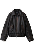 Real Leather Zip Blouson/リアルレザージップブルゾン