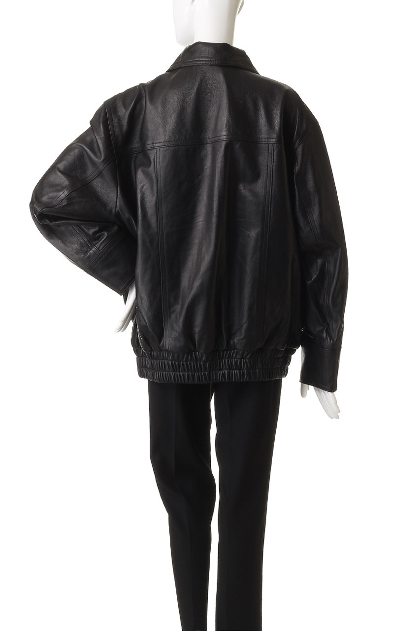 MAISON SPECIAL(メゾンスペシャル)｜Oversized Real Leather Zip