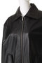 Oversized Real Leather Zip Blouson/オーバーサイズリアルレザージップブルゾン メゾンスペシャル/MAISON SPECIAL