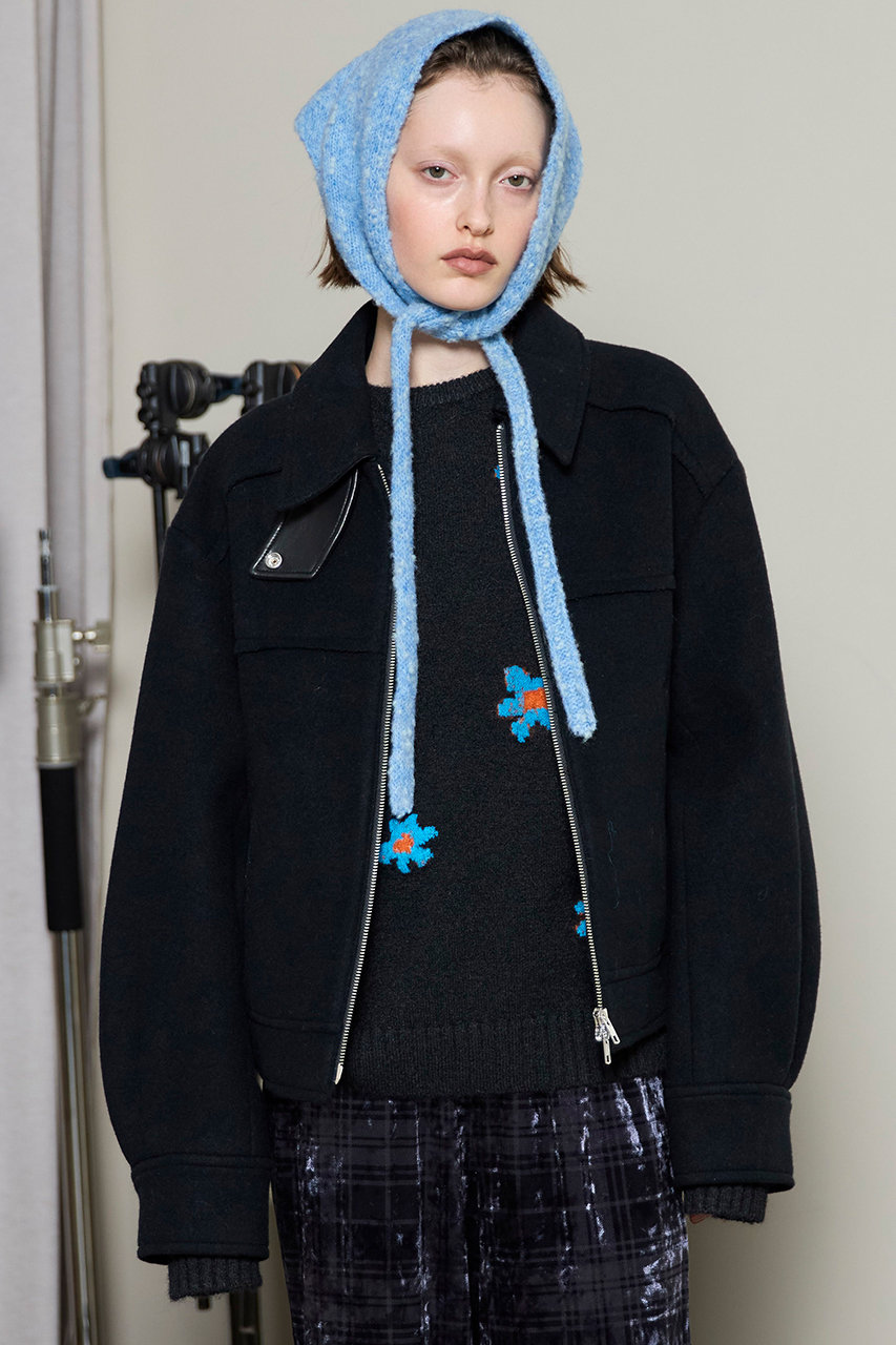 MAISON SPECIAL(メゾンスペシャル)｜Soutien Collar Blouson/ステン