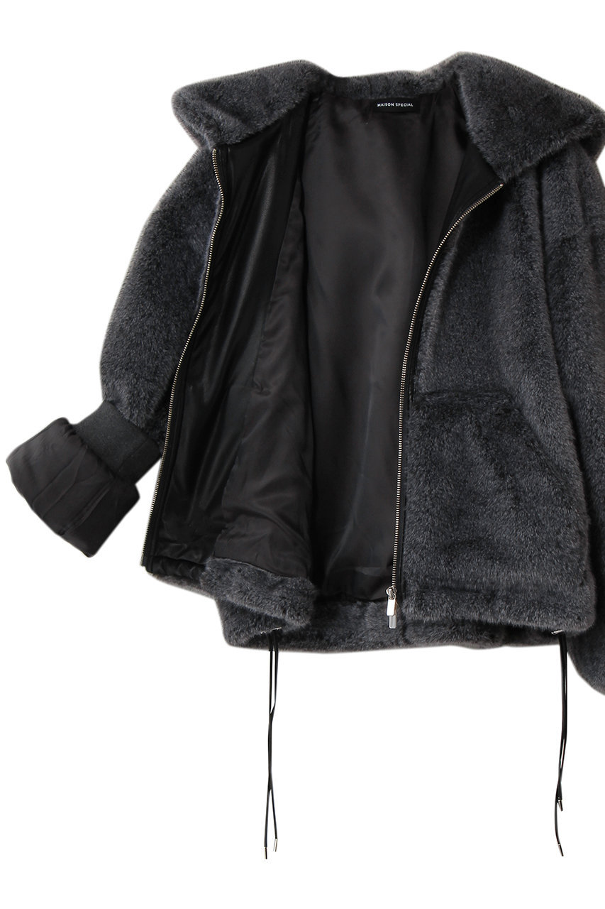 MAISON SPECIAL(メゾンスペシャル)｜Fur Hoodie/ファーフーディ/MLT1