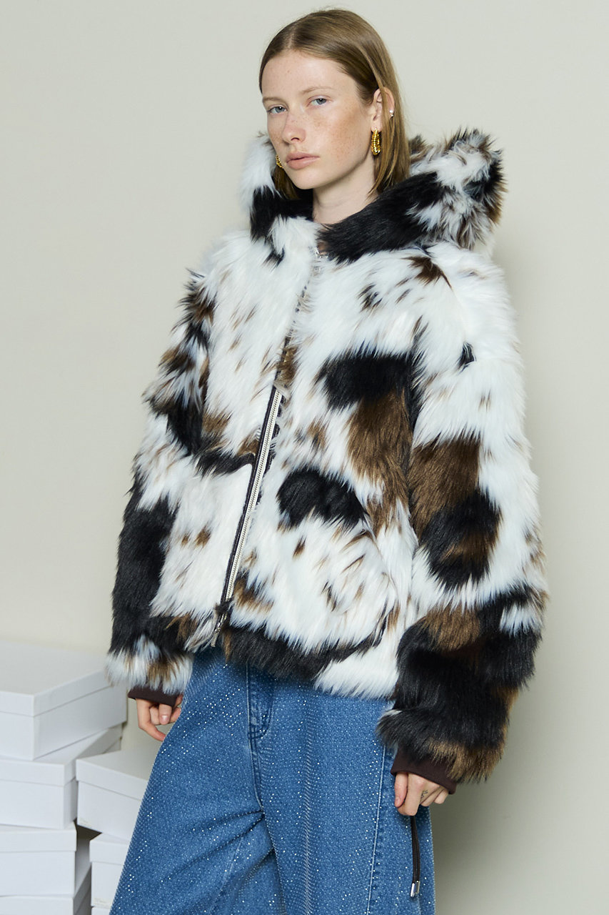 MAISON SPECIAL(メゾンスペシャル)｜Fur Hoodie/ファーフーディ/MLT1