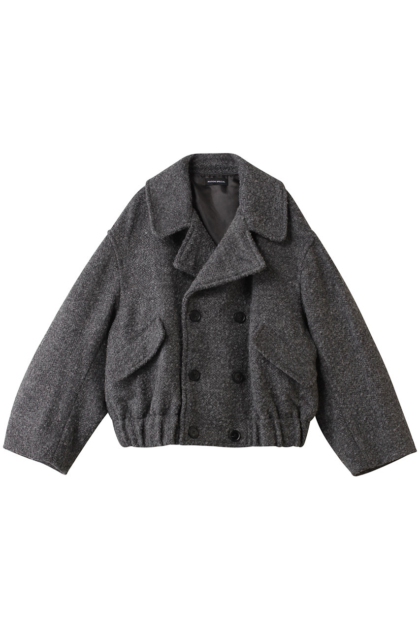 メゾンスペシャル/MAISON SPECIALのTrench Blouson/トレンチブルゾン(GRY(グレー)/21252216006)