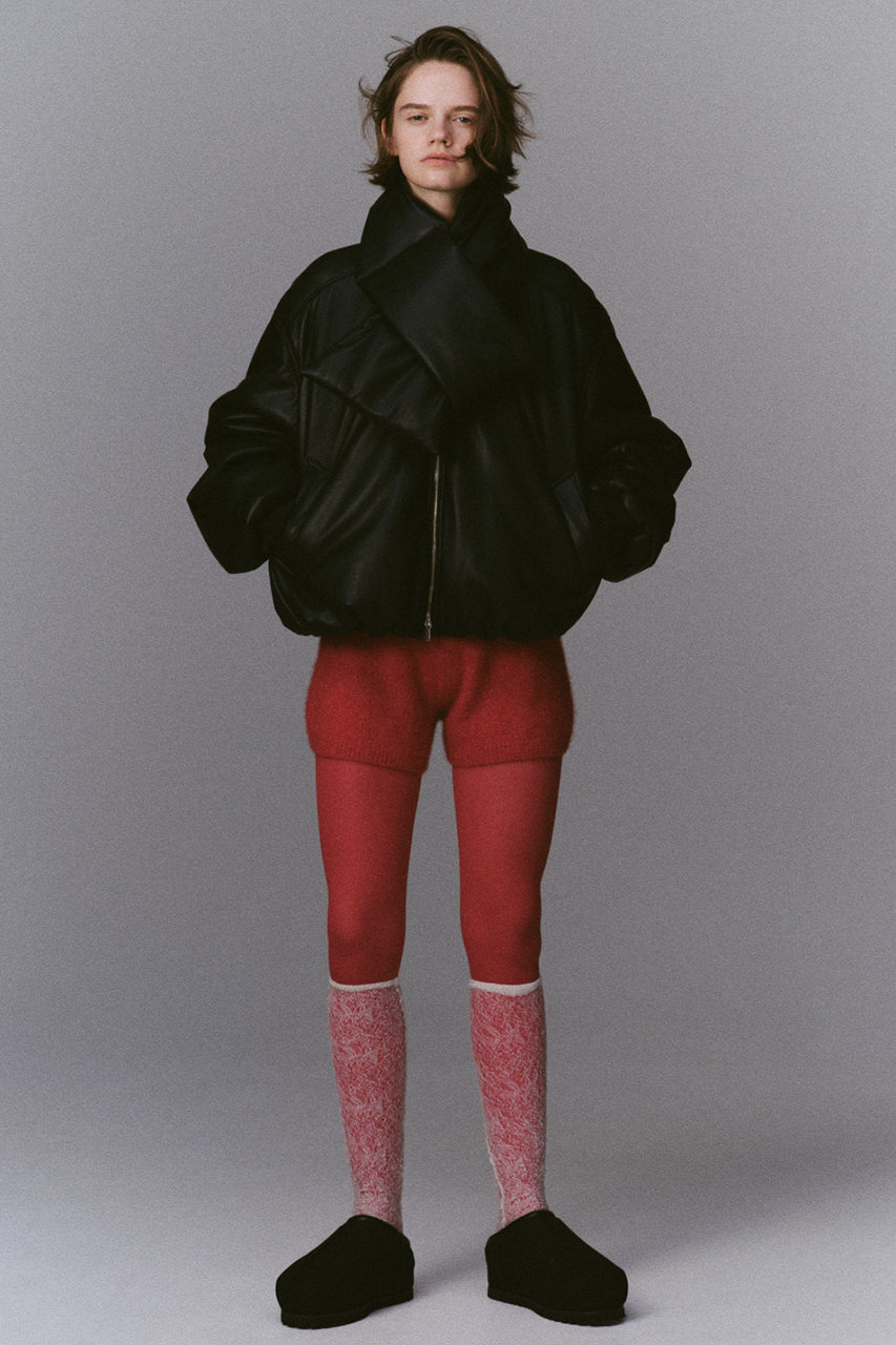 MAISON SPECIAL(メゾンスペシャル)｜Leather Puffer Jacket With