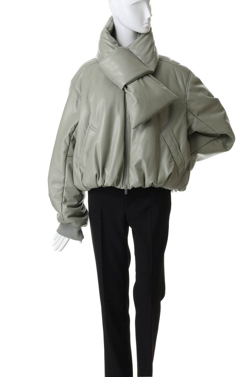 MAISON SPECIAL(メゾンスペシャル)｜Leather Puffer Jacket With
