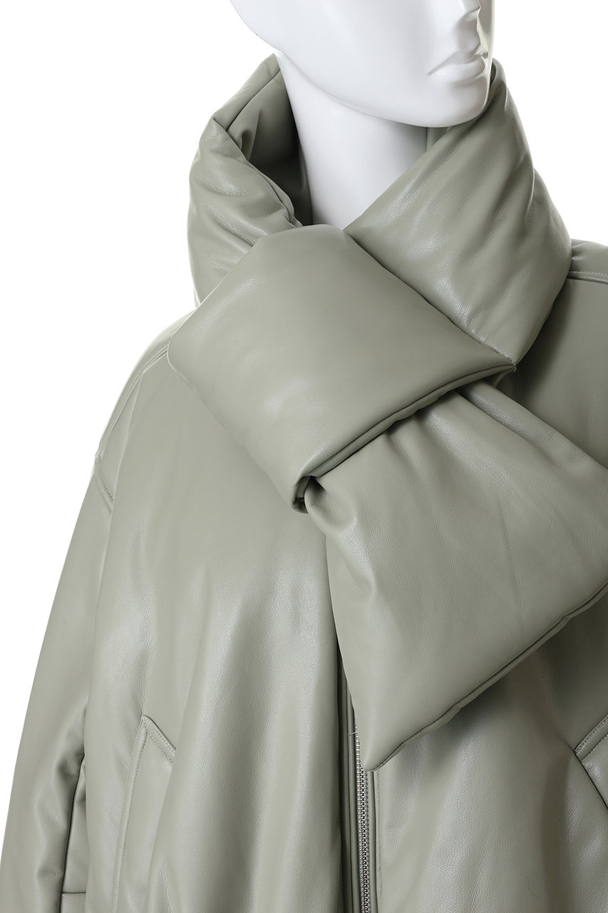MAISON SPECIAL(メゾンスペシャル)｜Leather Puffer Jacket With