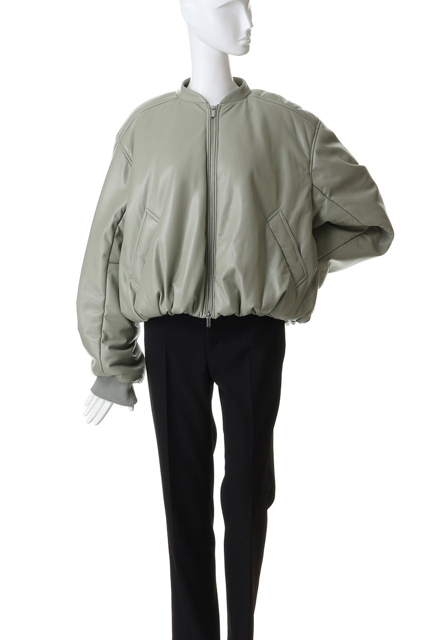 MAISON SPECIAL(メゾンスペシャル)｜Leather Puffer Jacket With