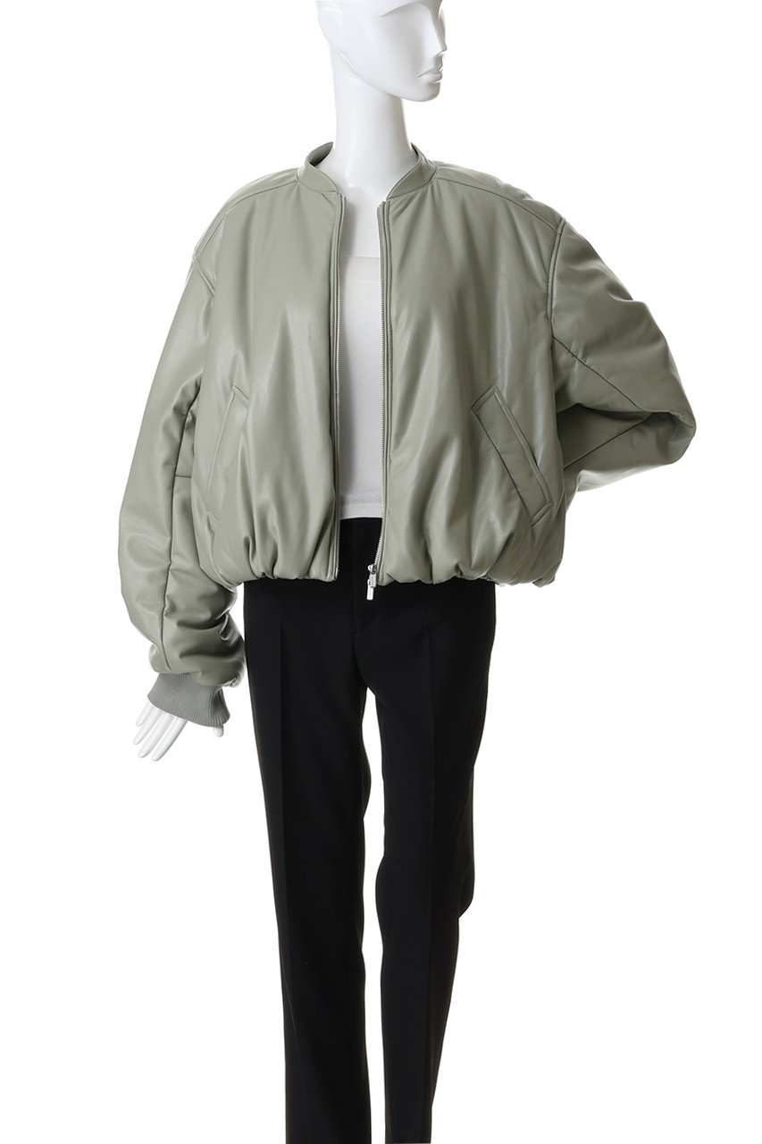 MAISON SPECIAL(メゾンスペシャル)｜Leather Puffer Jacket With