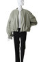 Leather Puffer Jacket With Muffler/マフラーセットレザーパッファーブルゾン メゾンスペシャル/MAISON SPECIAL