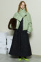 Leather Puffer Jacket With Muffler/マフラーセットレザーパッファーブルゾン メゾンスペシャル/MAISON SPECIAL