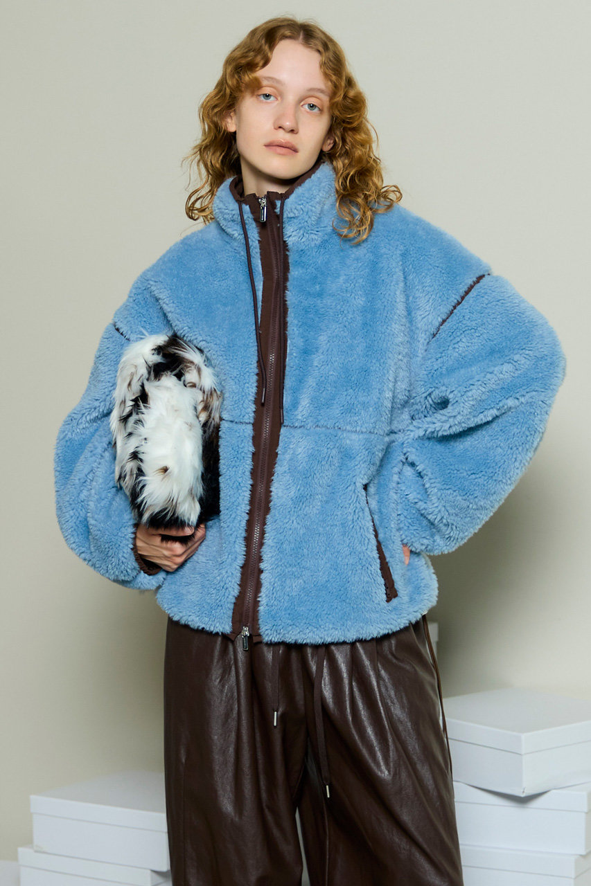 MAISON SPECIAL(メゾンスペシャル)｜Boa Blouson/ボアブルゾン/BLU