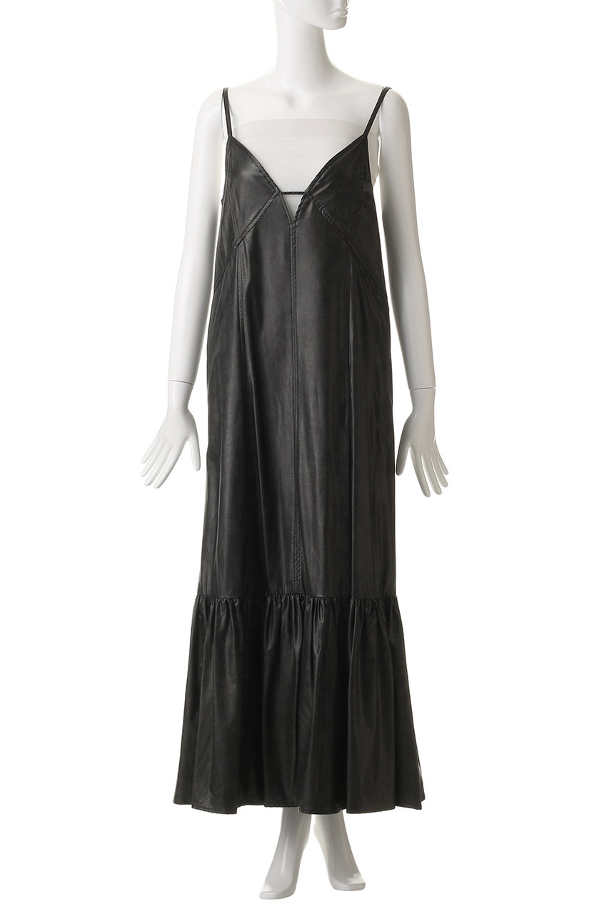 MAISON SPECIAL(メゾンスペシャル)｜faux Leather Dress/フェイク