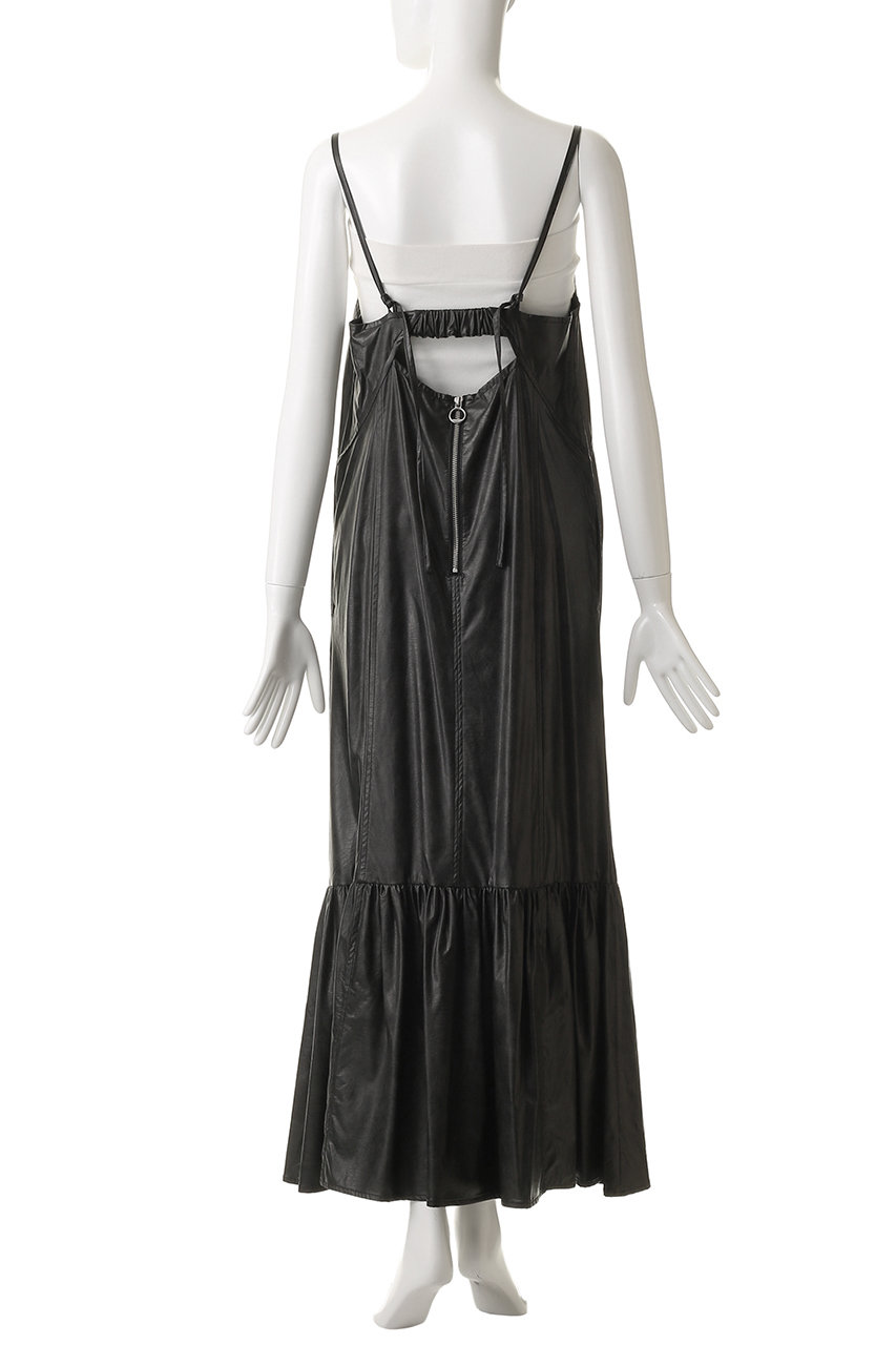MAISON SPECIAL(メゾンスペシャル)｜faux Leather Dress/フェイク