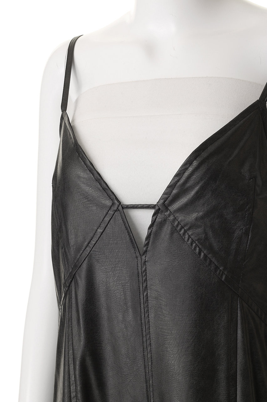 MAISON SPECIAL(メゾンスペシャル)｜faux Leather Dress/フェイク
