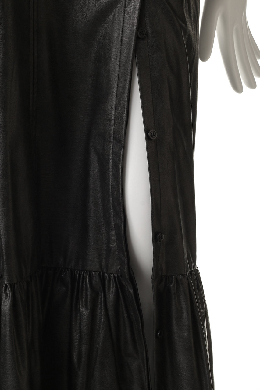 MAISON SPECIAL(メゾンスペシャル)｜faux Leather Dress/フェイク