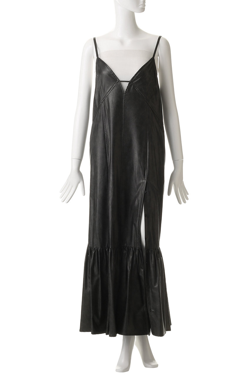MAISON SPECIAL(メゾンスペシャル)｜faux Leather Dress/フェイク