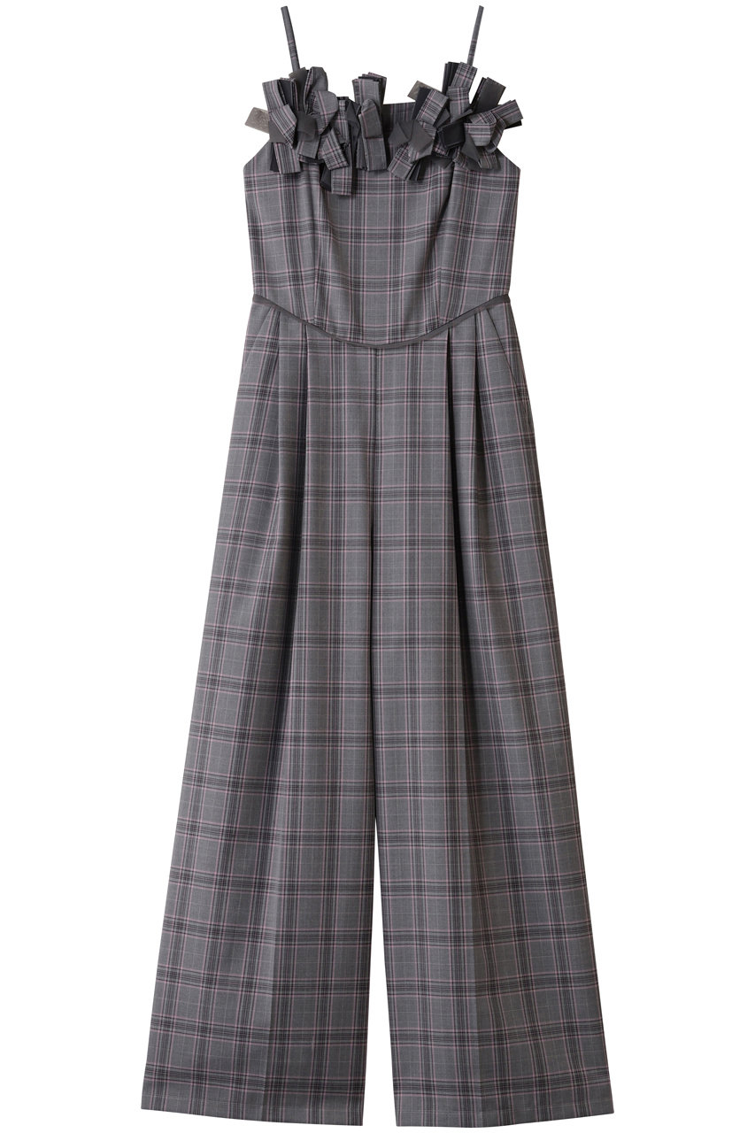 メゾンスペシャル フラワーモチーフオールインワン 36 Newans ファッション メゾンスペシャル フラワーモチーフオールインワン 36