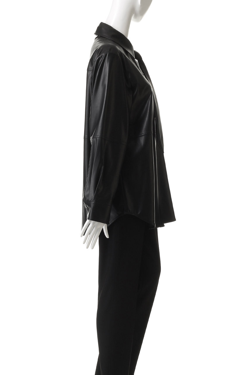 MAISON SPECIAL(メゾンスペシャル)｜synthetic Leather Tie Shirt