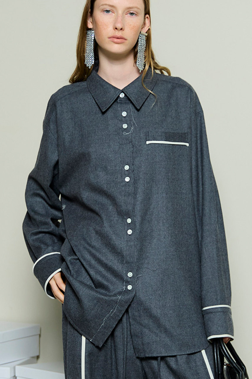 MAISON SPECIAL(メゾンスペシャル)｜Saxony Shirt/サキソニーシャツ