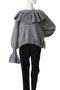 2way Ruffle Collar Knit/2WAYラッフルカラーニット メゾンスペシャル/MAISON SPECIAL