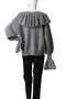 2way Ruffle Collar Knit/2WAYラッフルカラーニット メゾンスペシャル/MAISON SPECIAL