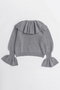 2way Ruffle Collar Knit/2WAYラッフルカラーニット メゾンスペシャル/MAISON SPECIAL
