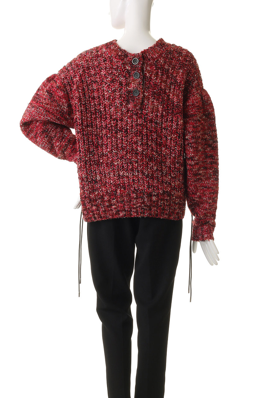 MAISON SPECIAL(メゾンスペシャル)｜2way Neck Melange Knit Pullover