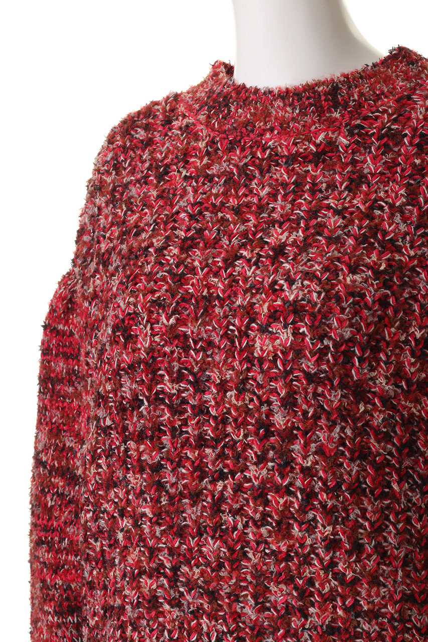 MAISON SPECIAL(メゾンスペシャル)｜2way Neck Melange Knit Pullover