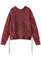 2way Neck Melange Knit Pullover/2WAYネックメランジニット メゾンスペシャル/MAISON SPECIAL RED(レッド)