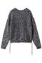 2way Neck Melange Knit Pullover/2WAYネックメランジニット メゾンスペシャル/MAISON SPECIAL BLU(ブルー)