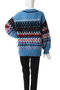 Mokemoke Argyle Knit Pullover/モケモケアーガイルニット メゾンスペシャル/MAISON SPECIAL