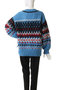 Mokemoke Argyle Knit Pullover/モケモケアーガイルニット メゾンスペシャル/MAISON SPECIAL