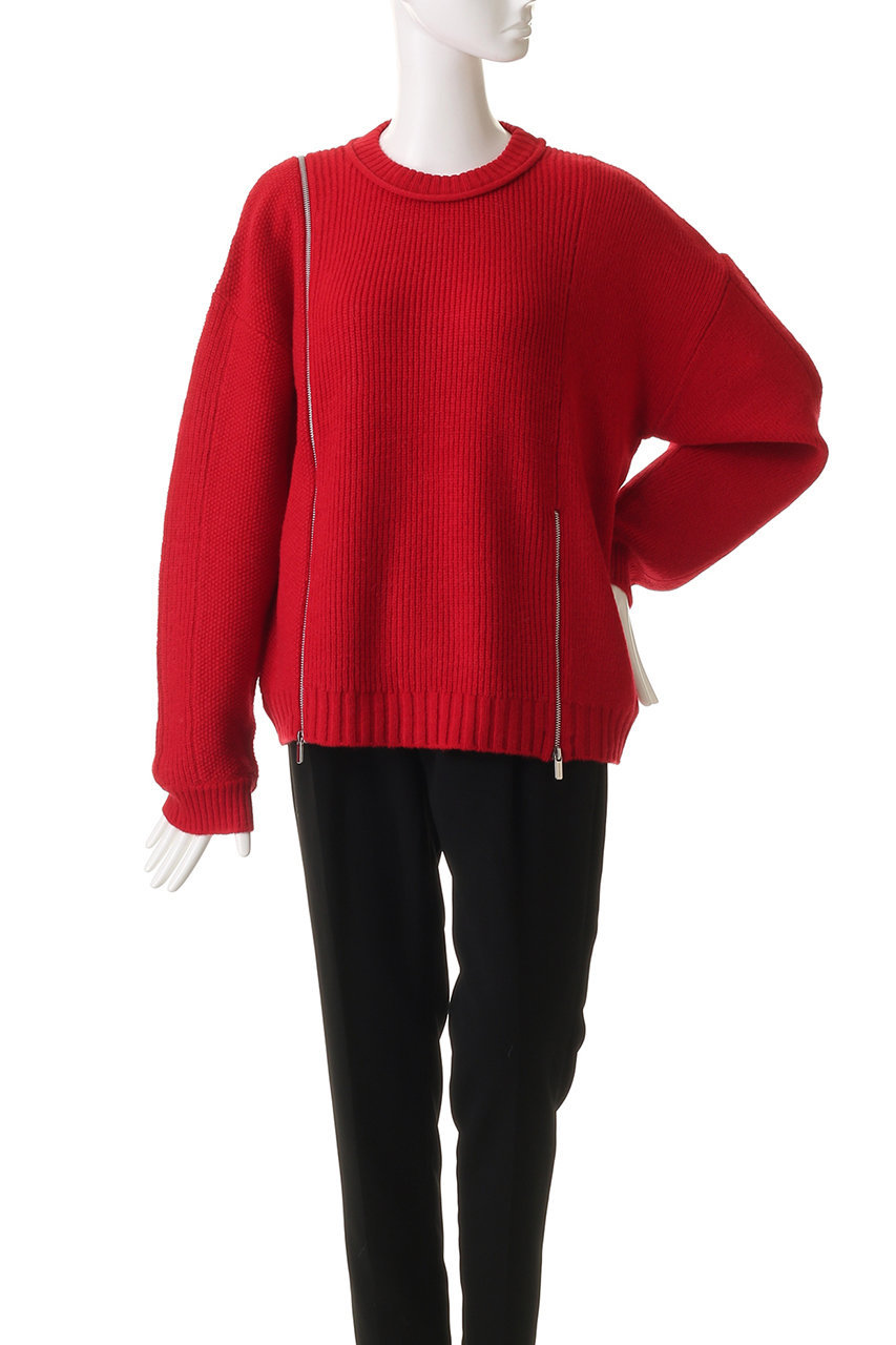 MAISON SPECIAL(メゾンスペシャル)｜Long Zipper Knit Pullover/ロング